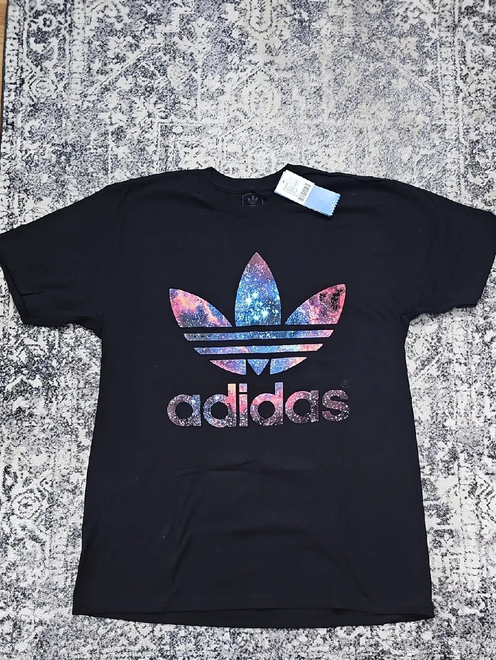 NWT Adidas Originals Galaxy Trefoil Tee